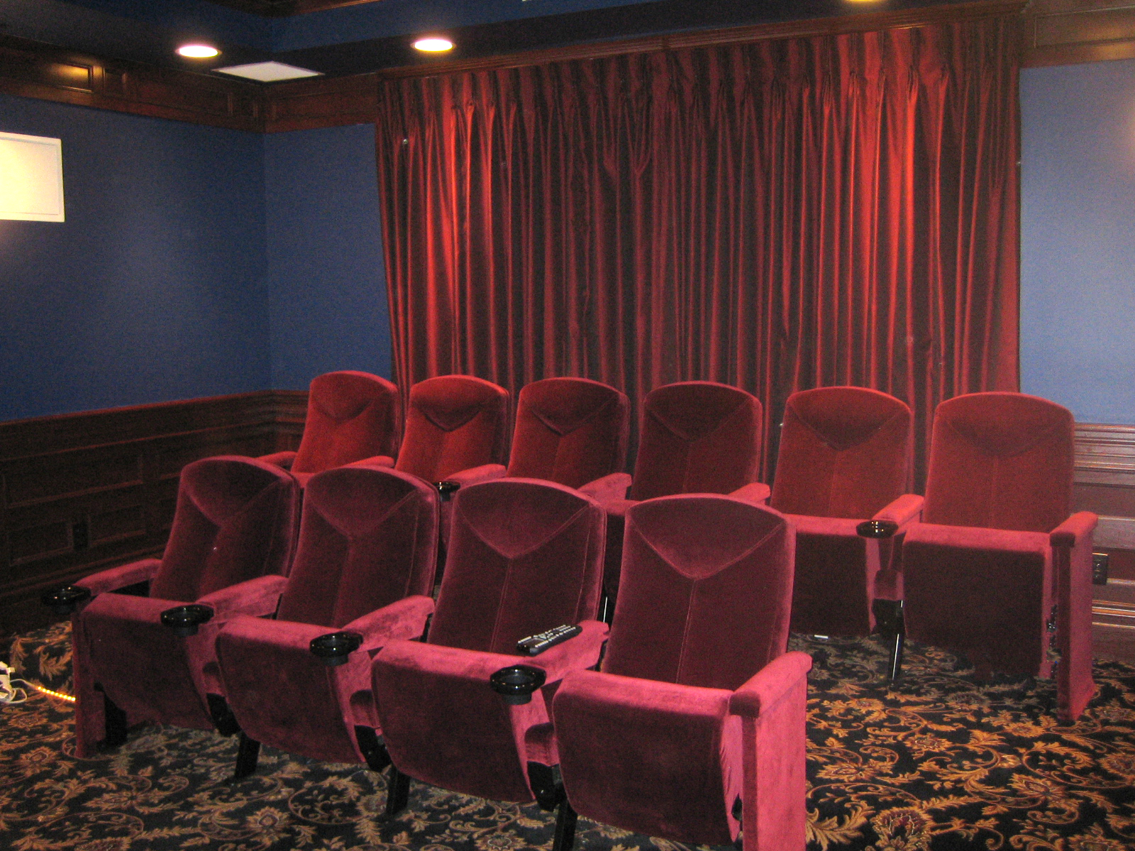 10-Seat Theater · St. Louis Home of the Year 2005 — Fox Audio Visual project photo 2