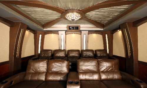 Curved Anamorphic-Screen Theater — Fox Audio Visual project photo 2