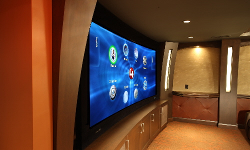 Curved Anamorphic-Screen Theater — Fox Audio Visual project photo 4