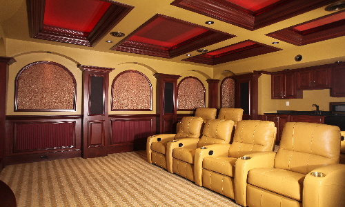 8-Seat Dedicated Theater — Fox Audio Visual project photo 3