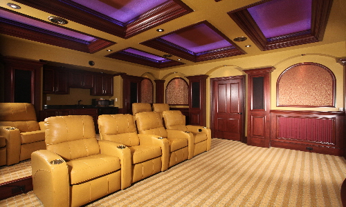 8-Seat Dedicated Theater — Fox Audio Visual project photo 4