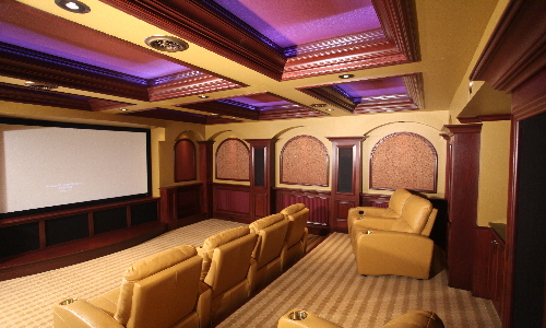 8-Seat Dedicated Theater — Fox Audio Visual project photo 2